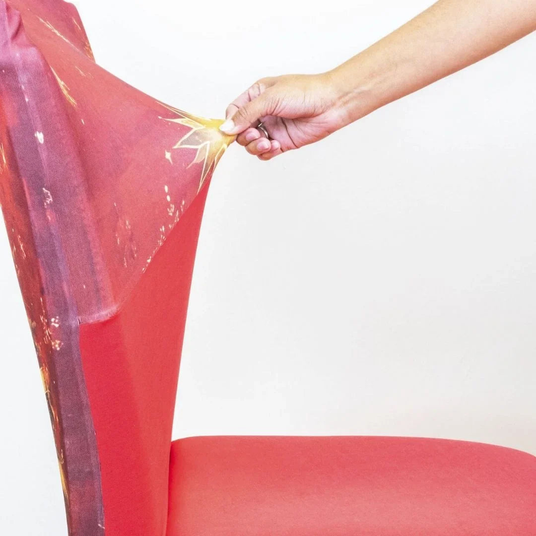 Capa de Cadeira de Natal - Árvore Natalina