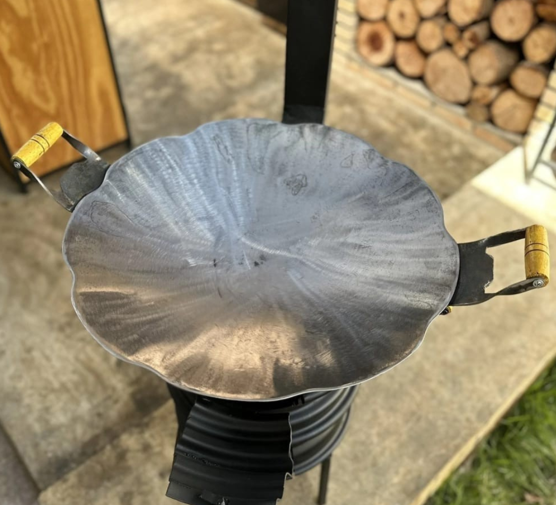 Disco Legitimo com Fogareiro Lenha