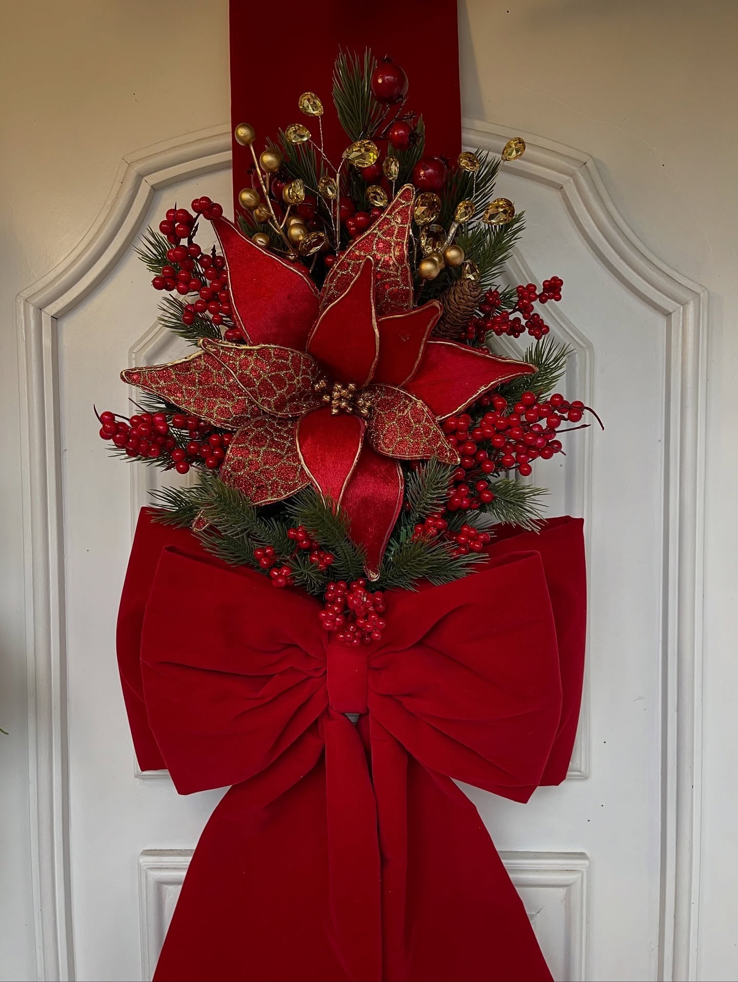 Escapulário Natalino de Veludo 2,10x 40cm