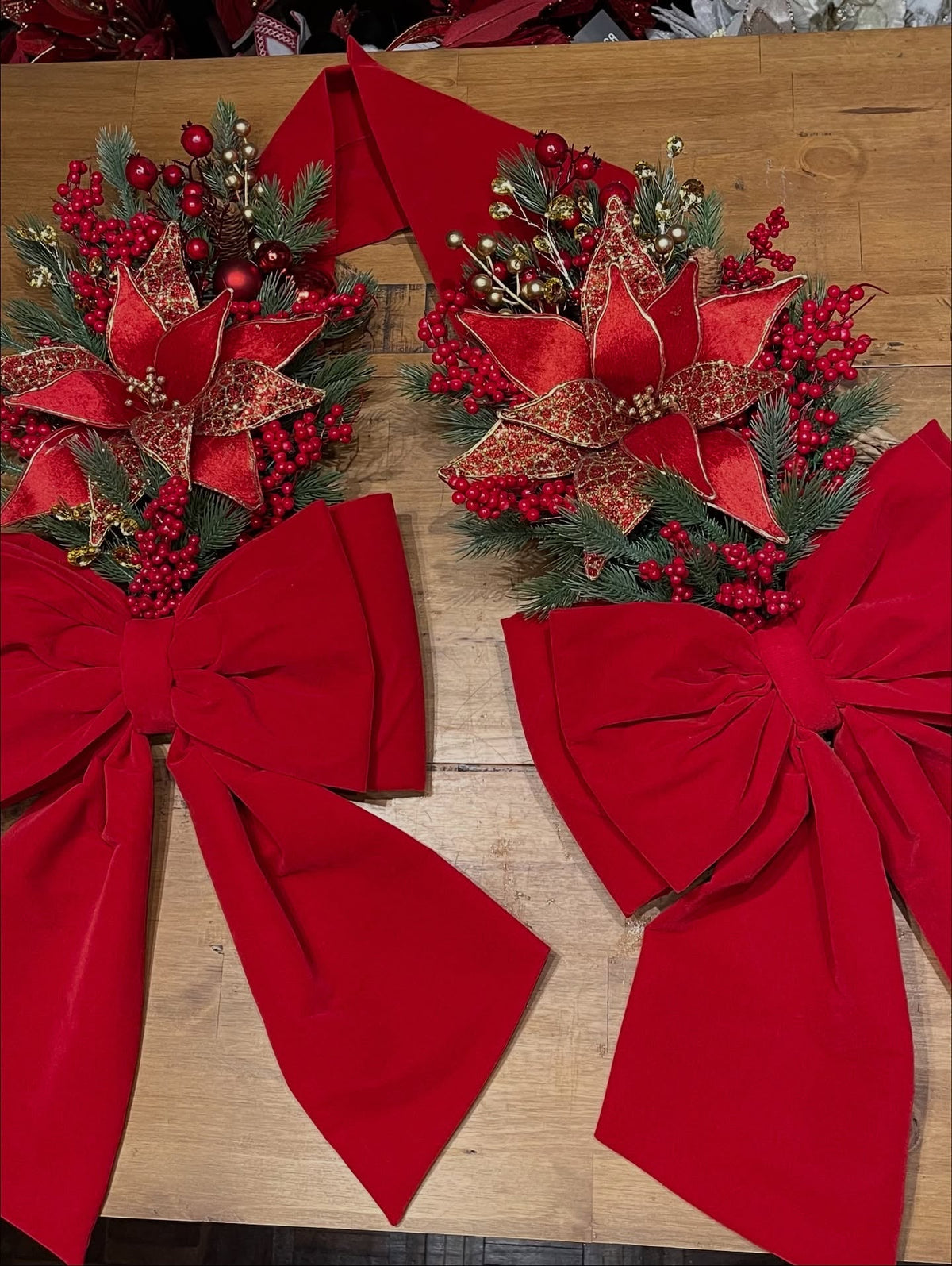 Escapulário Natalino de Veludo 2,10x 40cm