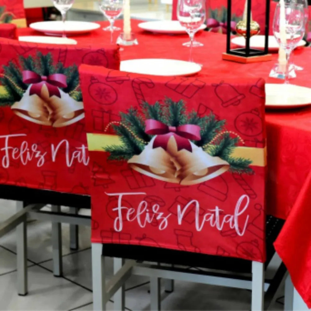 Capa de Encosto de Cadeira - Sinos