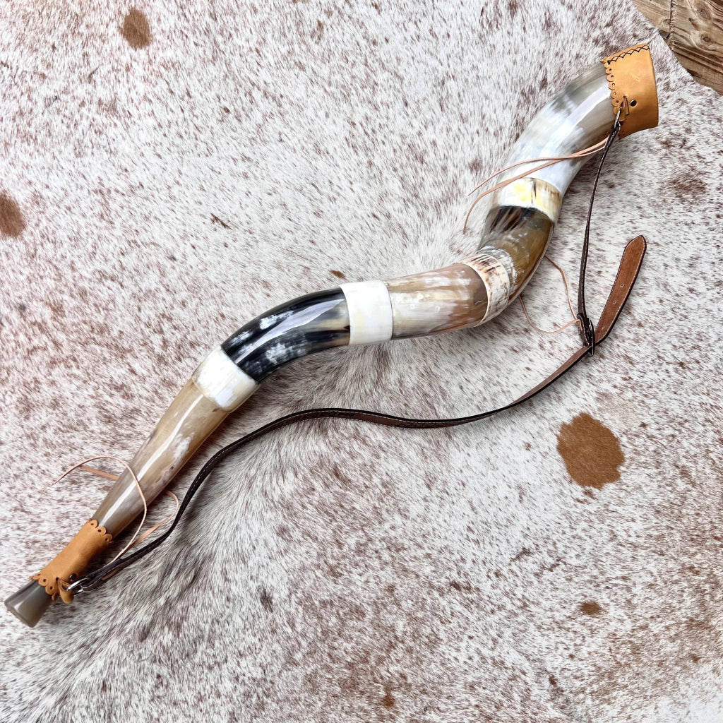 Berrante Luxo Branco Natural – Som Potente e Design Exclusivo