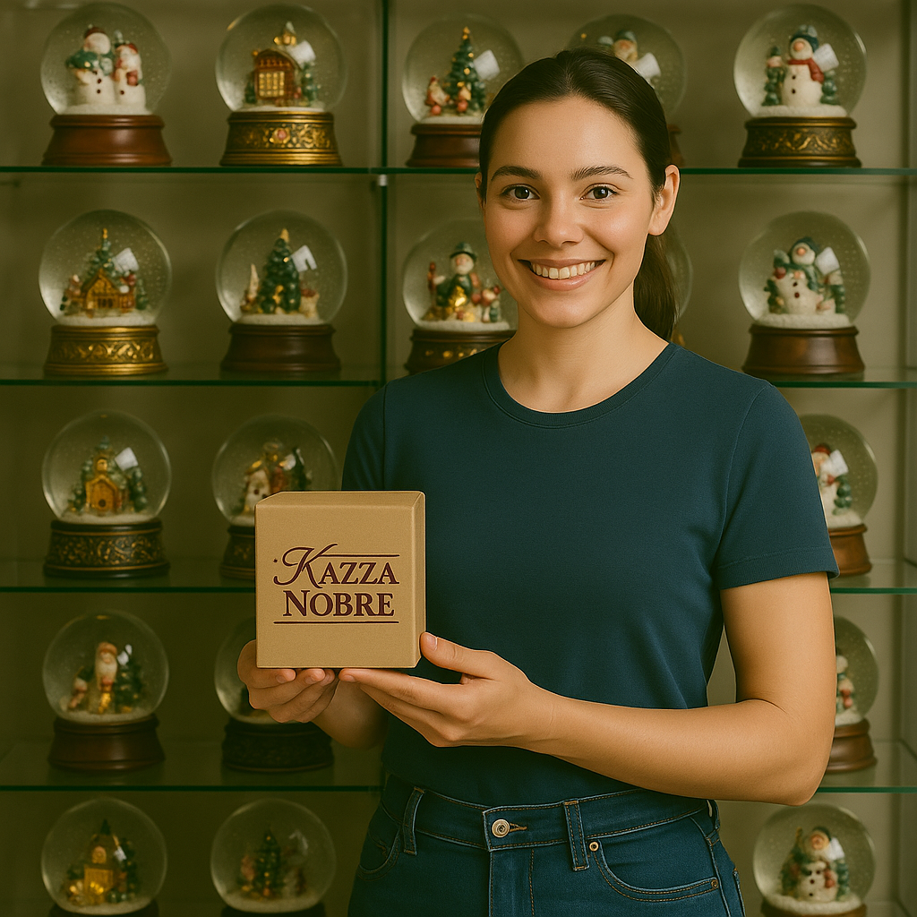 Papai Noel e Sra. Noel sob o globo de neve de visco (musical)