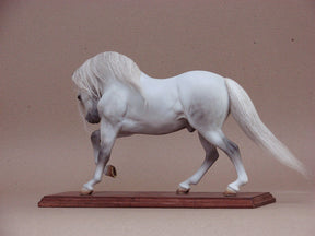 Escultura Cavalo Branco