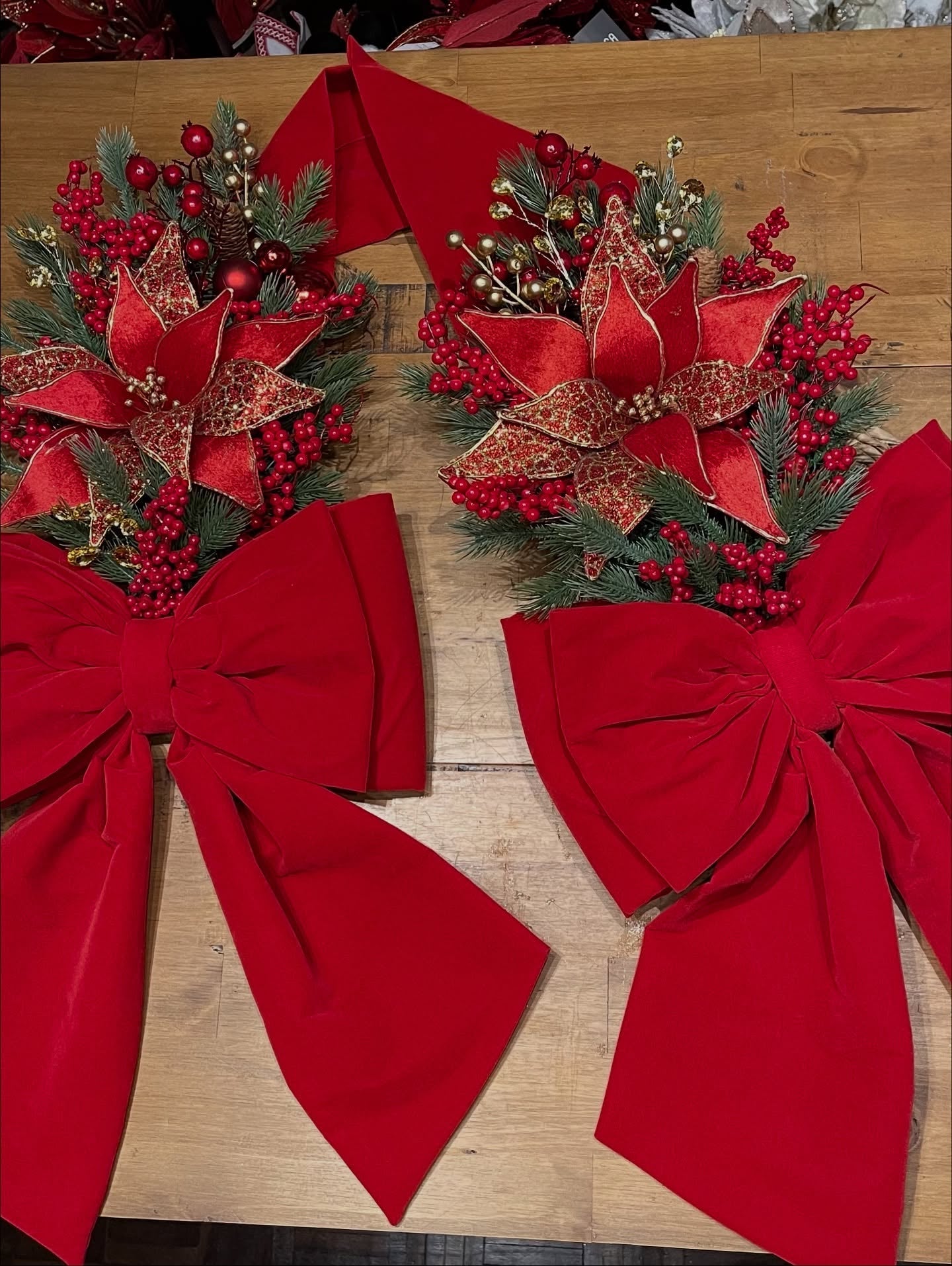 Escapulário Natalino de Veludo 2,10x 40cm