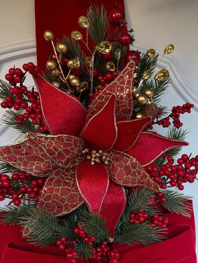 Escapulário Natalino de Veludo 2,10x 40cm