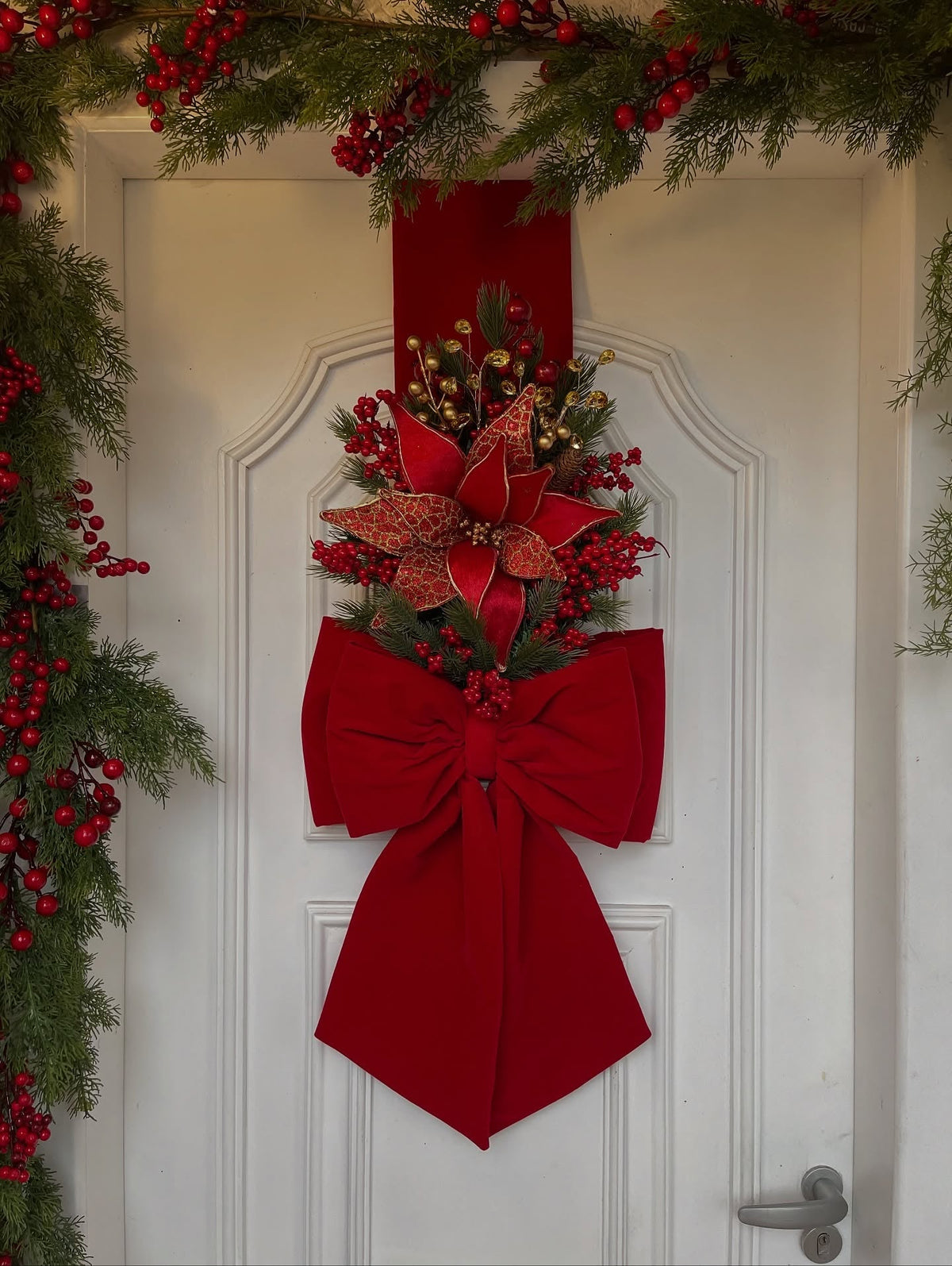 Escapulário Natalino de Veludo 2,10x 40cm