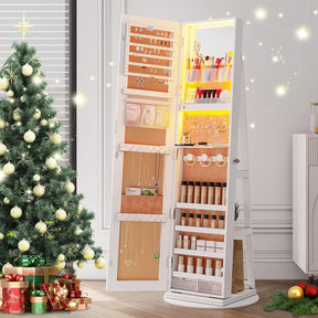 [3 em 1] Armário Giratório com Espelho e Porta Jóias Pratilar 170x70cm + ÚLTIMAS UNIDADES 🔥