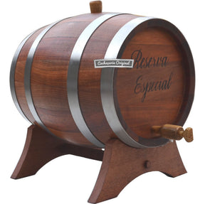 Barril De Madeira Jatobá Prime [5 LITROS](Personalizamos seu nome)