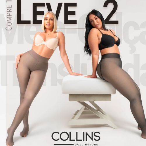 Meia calça de Lã Translúcida - Pague 1 e Leve 2