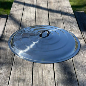 Tampa Discada de aço inoxidável