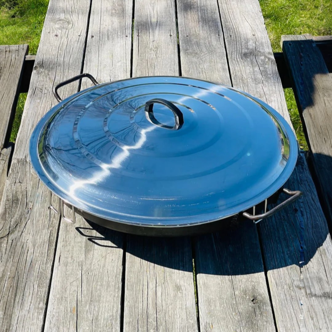 Tampa Discada de aço inoxidável