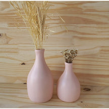 Kit com 2 Vasos Decorativos em Cerâmica