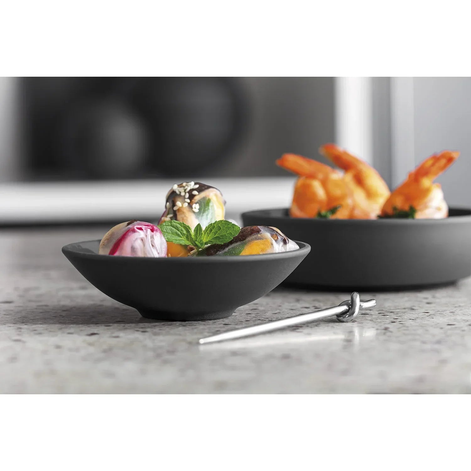 Conjunto de Jantar para 2 Pessoas - La Boule 7 Peças Preto